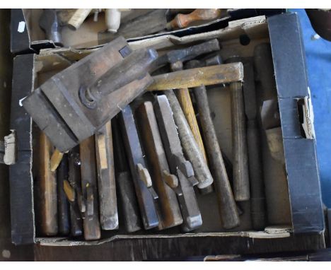 A Collection of Moulding Planes and Other Vintage Tools 