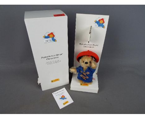 Steiff - Paddington Bear issued in the year 2003, number 1508 of a limited edition of 5000, button in ear with white tags, mi