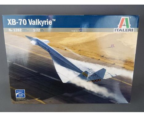 Italeri - a plastic model kit of a XB-970 Valkyrie model No. 1282, 1:72 scale, mint in original sealed factory box