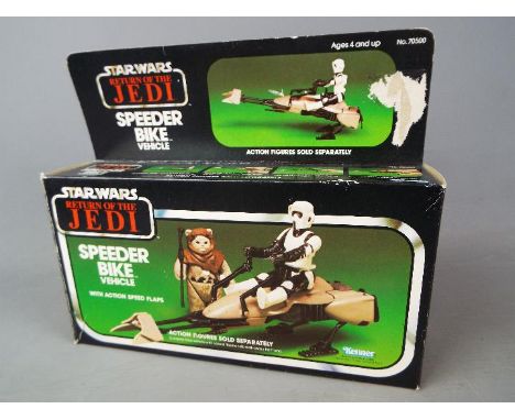 Star Wars - A Kenner Speeder Bike Vehicle, boxed, unchecked for completeness.