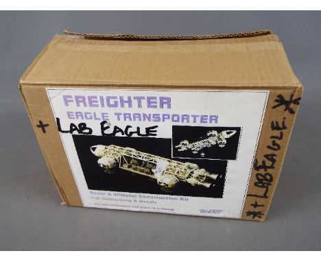 Warp Models, Space 1999 - A box containing two mixed media model kits in 1:72 scale by Warp Models depicting a 'Space 1999 La