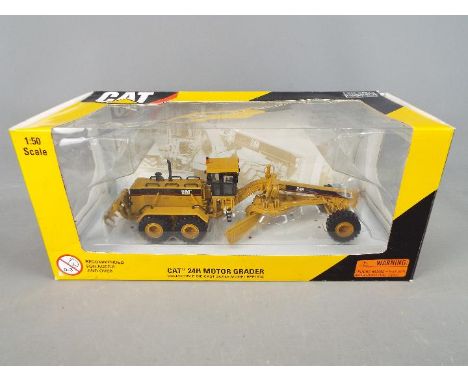 Norscot - A boxed 1:50 scale diecast Norscot #55133 Caterpillar 24H Motor Grader. The model appears to be in Mint condition p