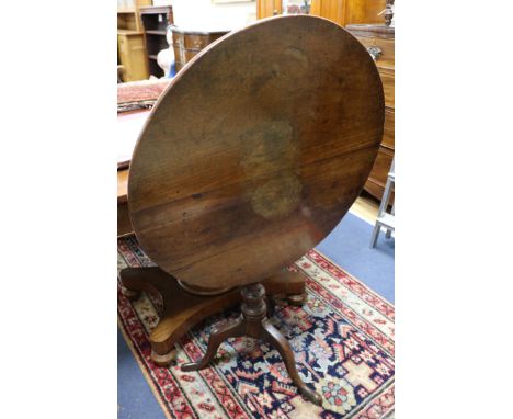 A bird cage tripod table W.70cm