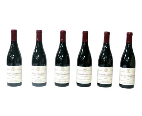 Vintage wine: a case of six bottles of 2004 Gevrey Chambertin, Remy Gauthier, U: all above shoulder. 