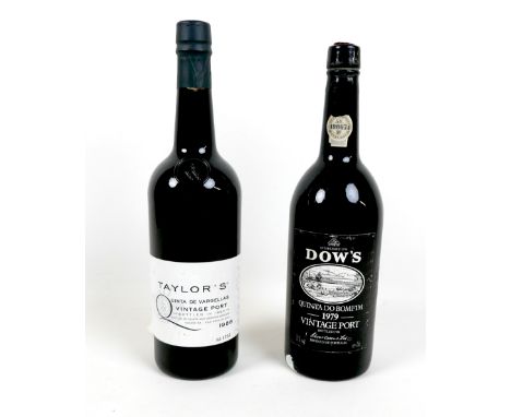 Vintage Port: two bottles, comprising a bottle of Dow's Quinta do Bomfim 1979 Vintage Port, bottled in 1981, and a bottle of 