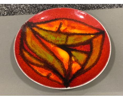 Poole pottery Delphis plate 