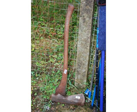 A large Felling axe.