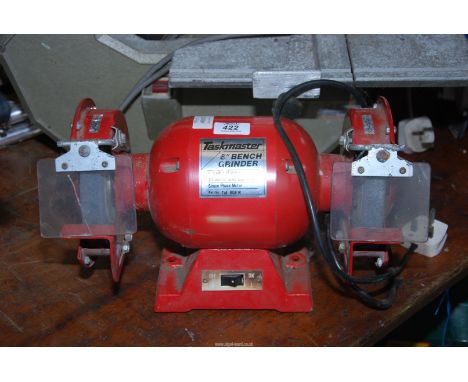 A Taskmaster 6" bench grinder.