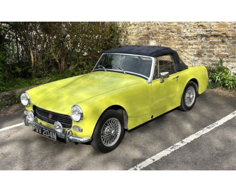 1974 MG MIDGET   Registration Number: PVV 294N Chassis Number: G-AN5/147935-G Recorded Mileage: c.16,500 miles  Launched in M