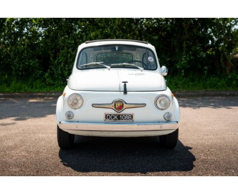 1964 FIAT ABARTH 595  Registration Number: DCK 108B Chassis Number: 110D595595 Recorded Mileage: 2,900 kilometres  Austrian-b