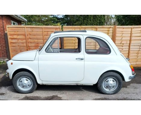 1965 FIAT 500F SALOON  Registration Number: TEU 235C Chassis Number: 110F0954214 Recorded Mileage: 13,710 kilometres  - Subje