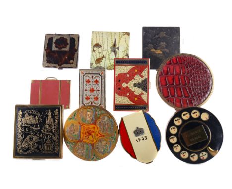 COLLECTION OF CHIEFLY UN-NAMED COMPACTS &amp; ACCESSORIES, comprising approximately 50 overall