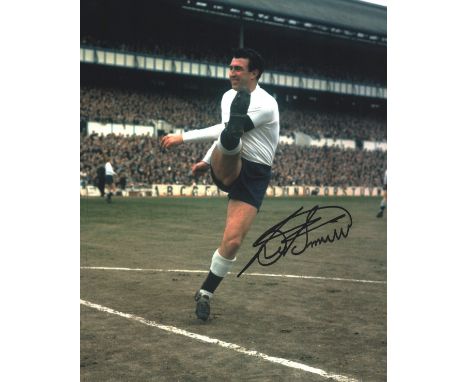 Bobby Smith (1933-2010) Signed 8x10 Tottenham Hotspur Photo. Good condition. All autographs come with a Certificate of Authen
