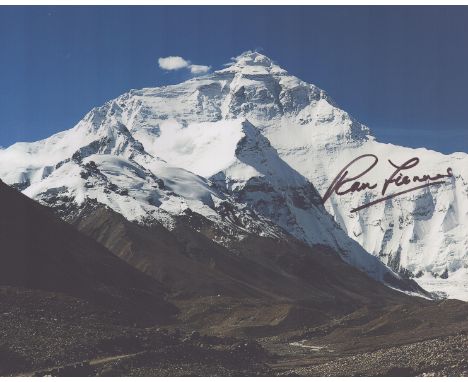 Ranulph Fiennes signed 10x8 colour photo of Mount Everest. Sir Ranulph Twistleton-Wykeham-Fiennes, 3rd Baronet OBE, commonly 
