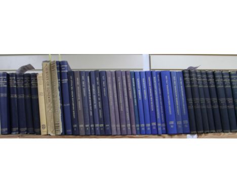 London Record Society - Monographs, gilt cloth, 20 various vols (no's 2-32, 1966-95)' Calendar of Letter Books ... of the Cit