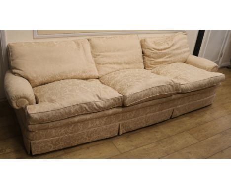 An upholstered Duresta sofa W.260cm approx.