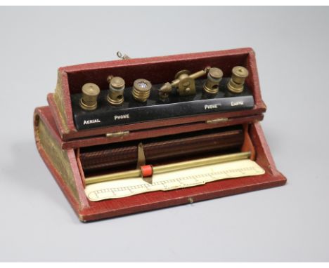 The Listener by E R Fone portable crystal radio