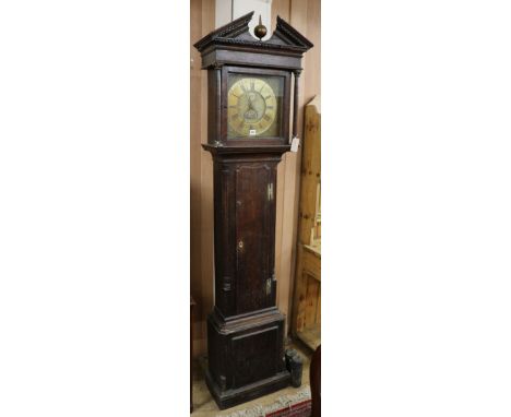 Boot of Sutton, no434. An oak thirty hour longcase clock height 210cm approx.