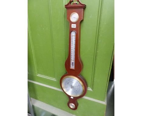 A SEWILLS WALL BAROMETER. 