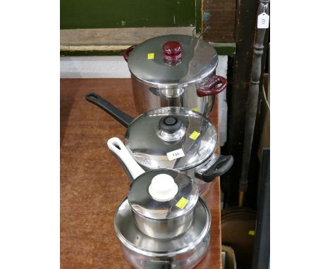 Cookware and saucepans, Judge, Kuhn Rikon etc
