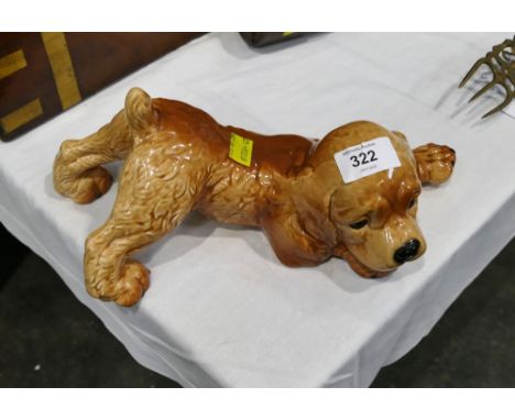 Goebel figure of a puppy, marked to base 3003412