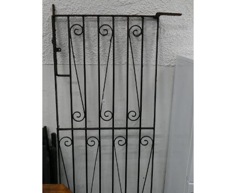 Heavy metal garden gate