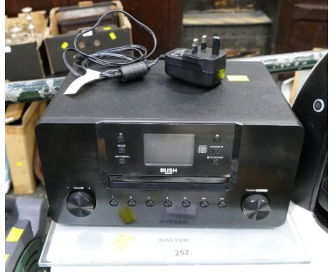 Bush CD player and Salter scales