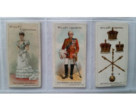 WILLS, Coronation Series, complete, mixed Arrow printing, G, 60+12