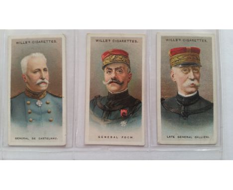MILITARY, complete sets &amp; odds, inc. complete (4), Wills Allied Army Leaders, Military Motors, Britain's Part In The War,