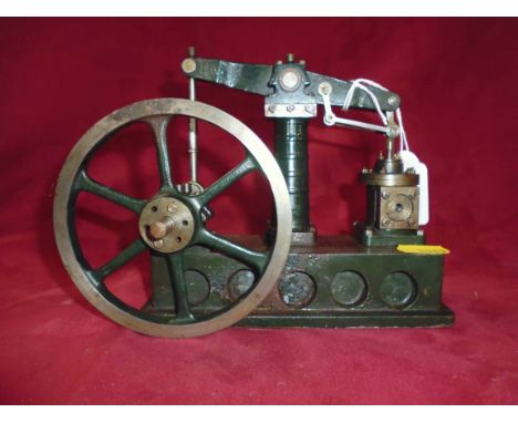 A model horizontal beam engine