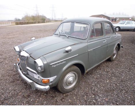 Riley 1.5. 1958. Registration: WDX 889A. Mileage Showing: 15,233. Chassis No: HSR1-H-2812. Engine No: 15RU48904. Date of firs