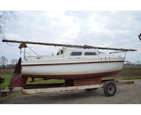 Kestrel MK III ' Dido'. 1971. 22ft hull built by Seamaster Ltd Dunmow, England. Serial Number: 3403. 2.64T. Replacement Vire7
