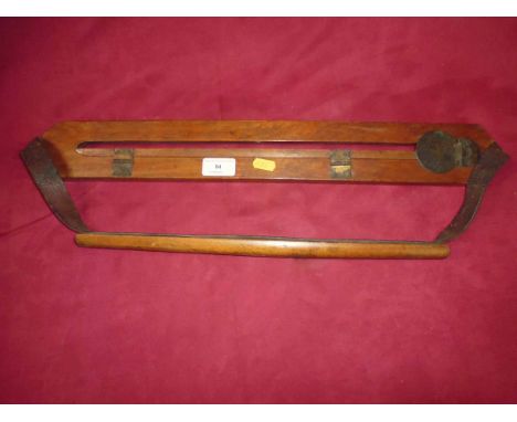 A Vintage wooden game carrier