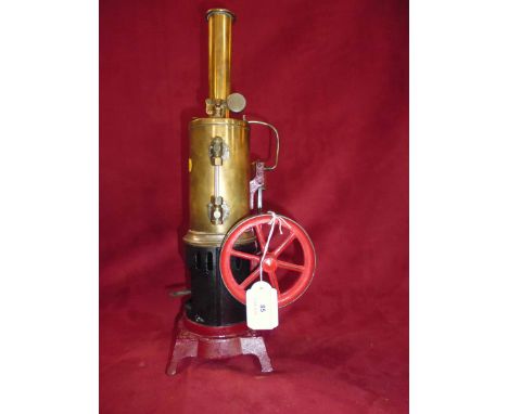 A German vertical model steam engine