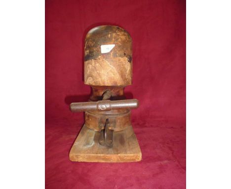 A Vintage hat stretcher