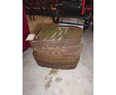 A quantity of MF front end tractor weights