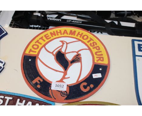 A reproduction Tottenham Hotspur advertising sign (141)