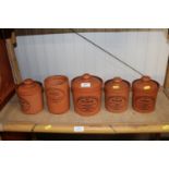 A collection of Henry Watson pottery