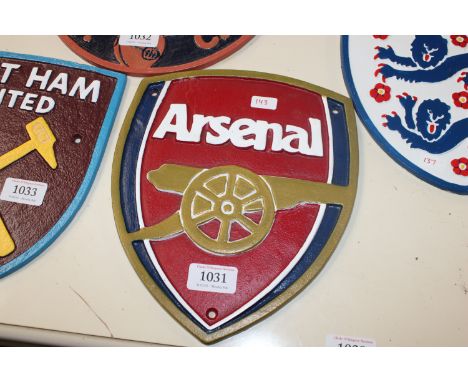 A reproduction Arsenal advertising sign (143)