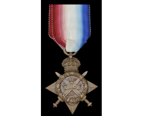 1914 Star (1732 Pte H. W. Coleman. 1/4 Suff: R.) good very fine £50-£70  ---  Henry William Coleman was the son of Mr and Mrs