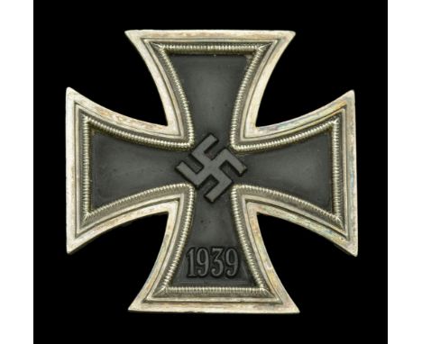 An Iron Cross First Class 1939. A superb quality Friedrich Orth Screw-back Type. Maker’s mark ‘L/14’, extremely fine £200-£24