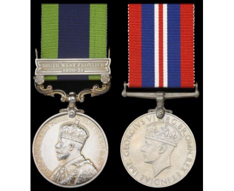 Pair: Sister Dorothy Duncan, Queen Alexandra’s Imperial Military Nursing Service  India General Service 1908-35, 1 clasp, Nor