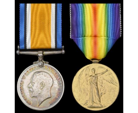 Pair: Staff Nurse Hilda I. North, New Zealand Army Nursing Service, New Zealand Expeditionary Force  British War and Victory 