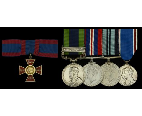A fine post-War R.R.C. group of five awarded to Temporary Principal Matron Ileene Minas, Indian Military Nursing Service  Roy