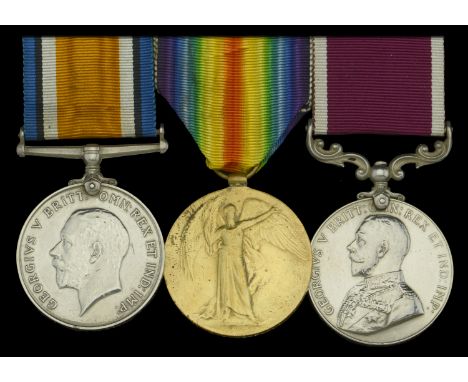 Three: Warrant Officer Class II W. C. Campbell, Royal Inniskilling Fusiliers  British War and Victory Medals (7925 A.W.O. Cl.