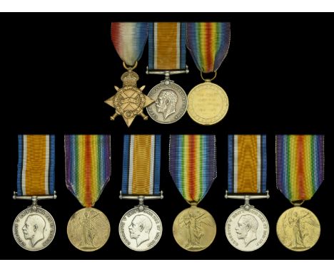 Three: Private R. Colligan, Royal Highlanders, later Argyll and Sutherland Highlanders 1914-15 Star (S-6914 Pte. R. Colligan.