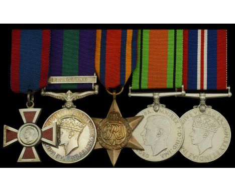 A fine post-War ‘Burma’ A.R.R.C. group of five awarded to Squadron Officer Eileen M. Knox, Princess Mary’s Royal Air Force Nu