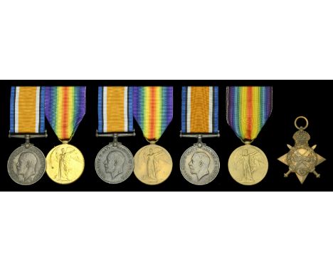 Pair: Gunner J. H. Lithgow, Canadian Field Artillery British War and Victory Medals (2001030 Gnr. J. H. Lithgow. C.F.A.) good