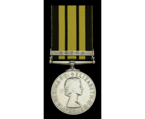 Africa General Service 1902-56, 1 clasp, Kenya (E.2931 ISP(R) J. J. Kruger.) good very fine  £50-£70