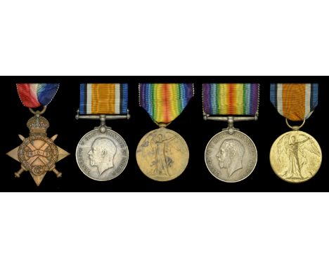 Three: Private R. McKenzie, Royal Irish Rifles, later Royal Irish Fusiliers 1914-15 Star (10570 Pte. R. Mc Kenzie. R. Ir. Rif
